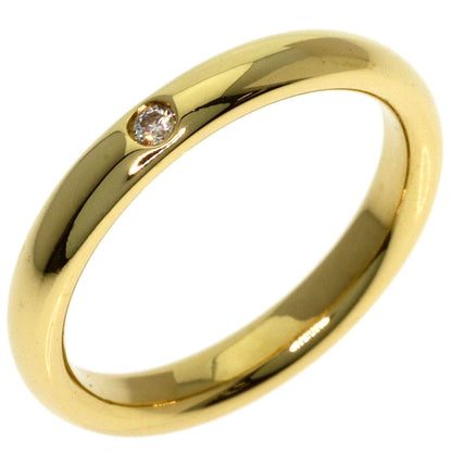 Tiffany & Co Stacking Band Diamond Ring 18k Yellow Gold — view 2