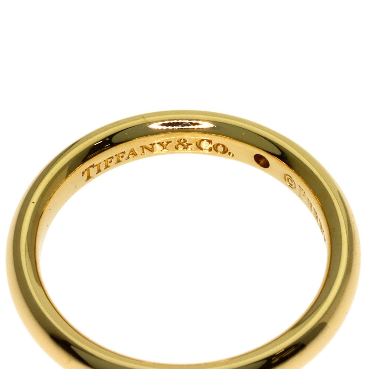 Tiffany & Co Stacking Band Diamond Ring 18k Yellow Gold — view 5
