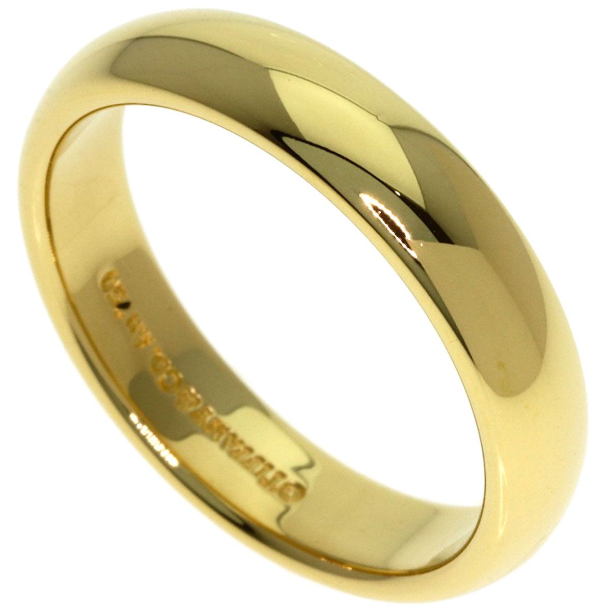 Tiffany & Co Wedding Band Ring 18k Yellow Gold