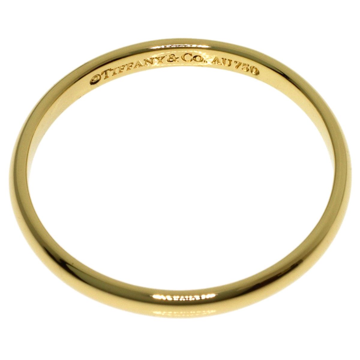 Tiffany & Co Wedding Band Ring 18k Yellow Gold — view 4