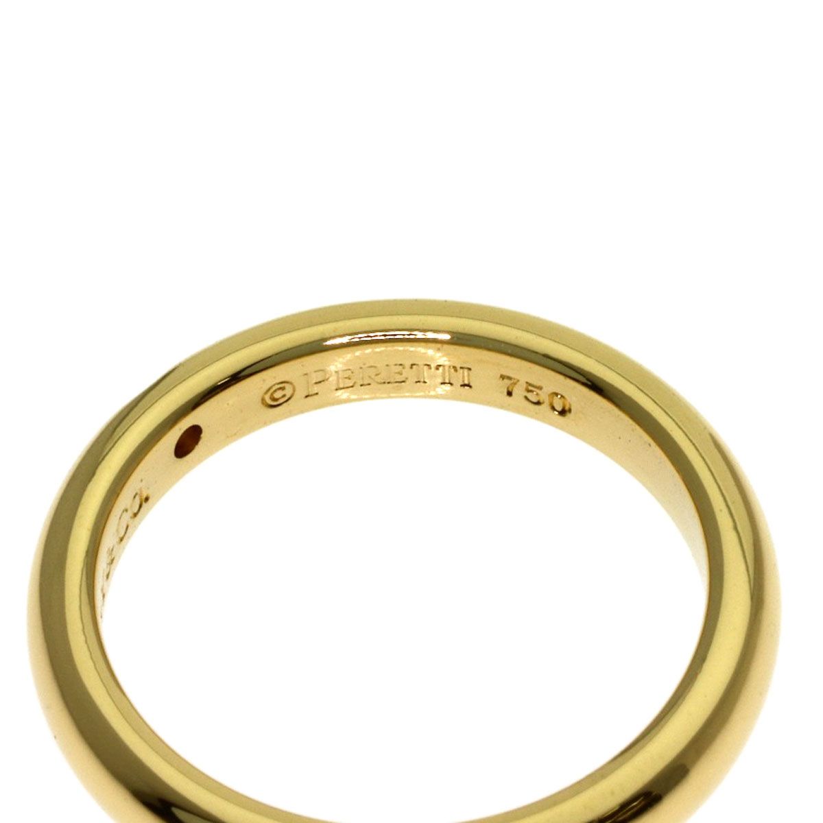 Tiffany & Co Stacking Band Diamond Ring 18k Yellow Gold — view 6