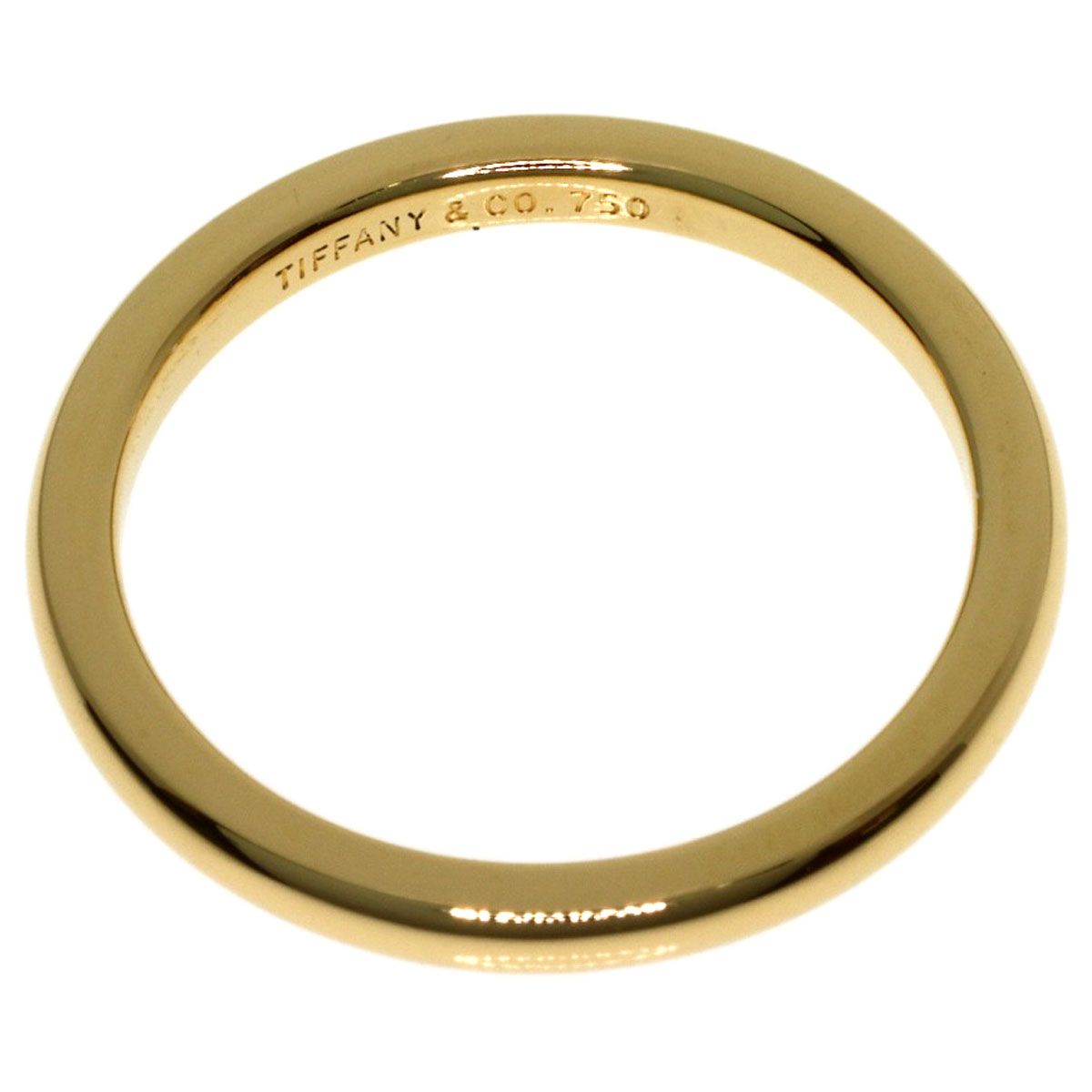 Tiffany & Co Wedding Band Ring 18k Yellow Gold — view 4