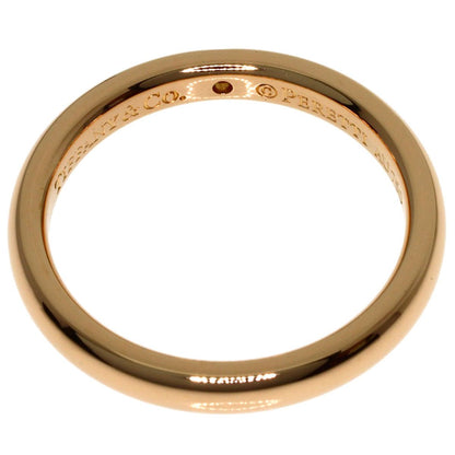 Tiffany & Co Stacking Band Diamond Ring 18k Pink Gold — view 4