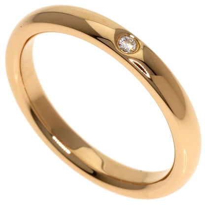 Tiffany & Co Stacking Band Diamond Ring 18k Pink Gold