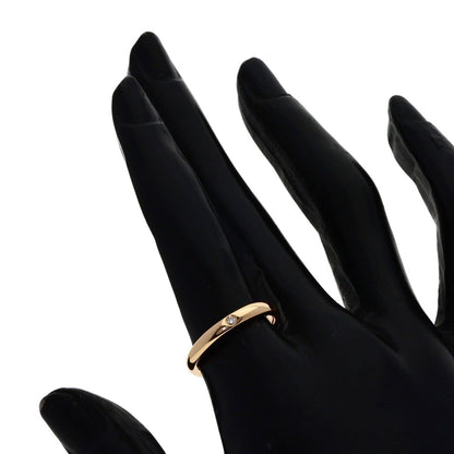 Tiffany & Co Stacking Band Diamond Ring 18k Pink Gold — view 7