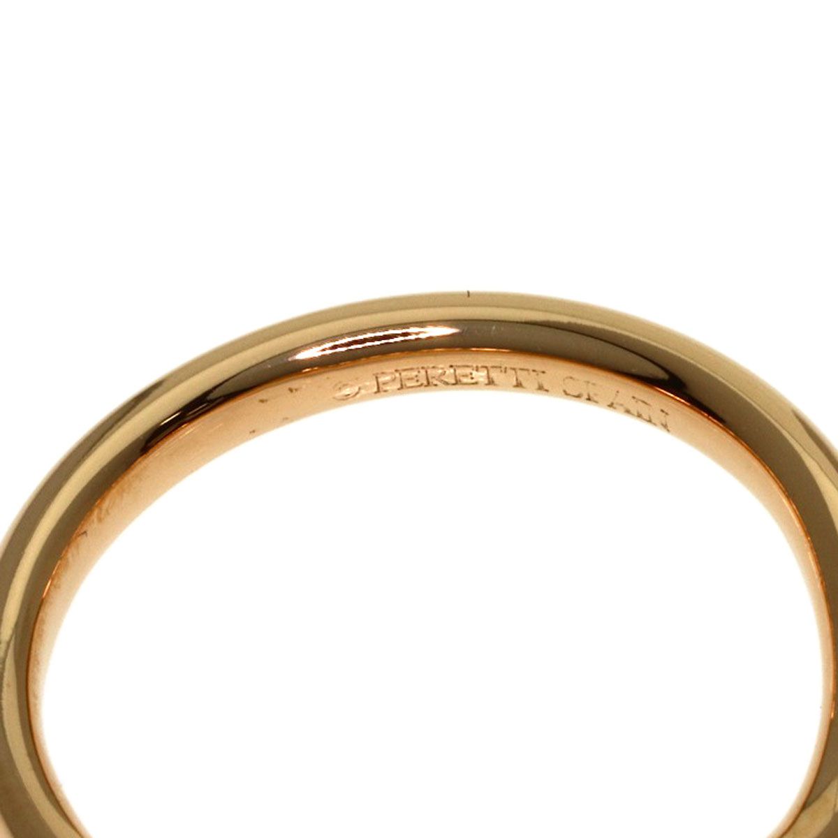 Tiffany & Co T Cube Band Diamond Ring 18k Pink Gold — view 6