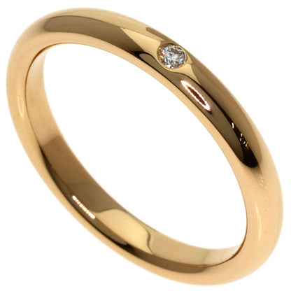Tiffany & Co Stacking Band Diamond Ring 18k Pink Gold