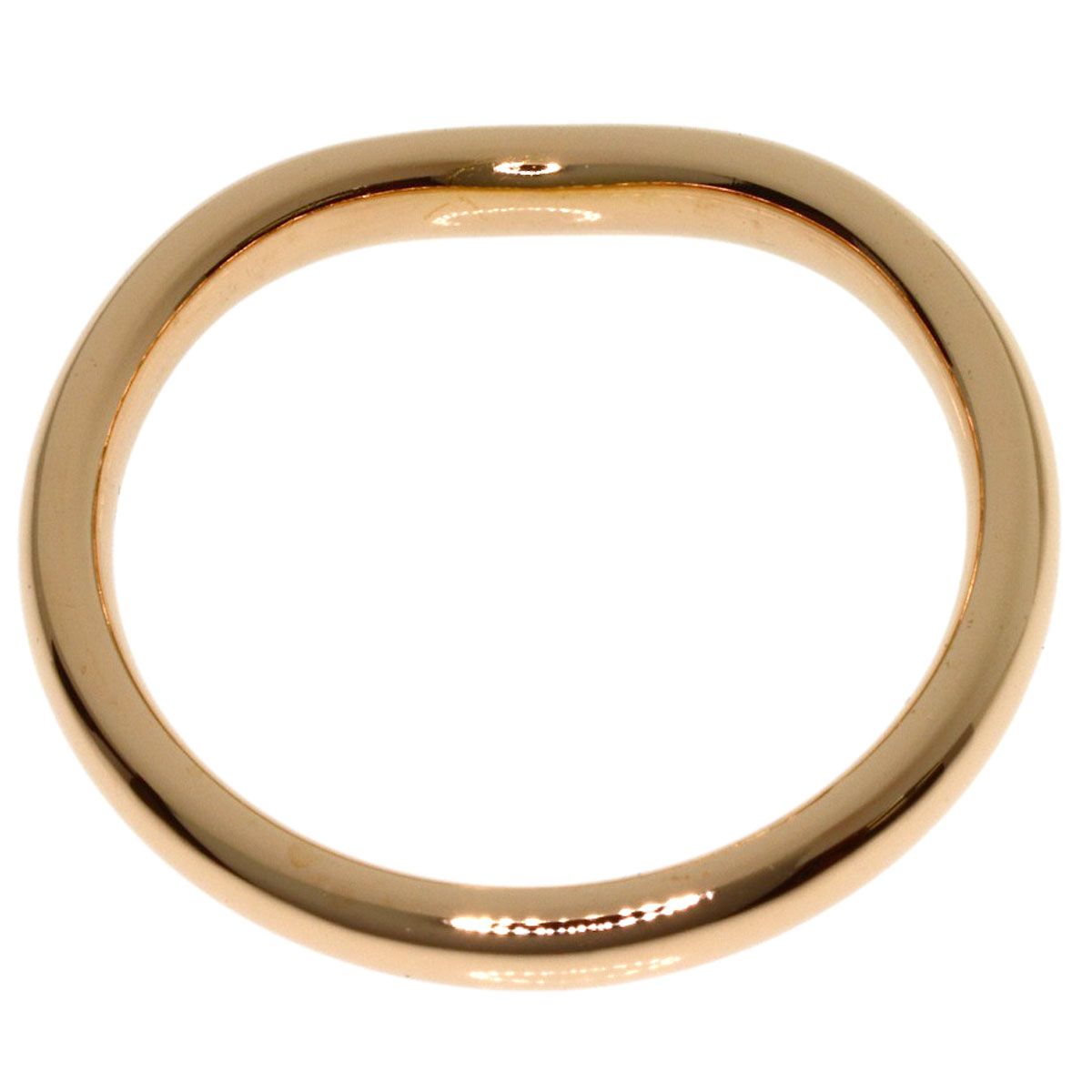 Tiffany & Co T Cube Band Diamond Ring 18k Pink Gold — view 4