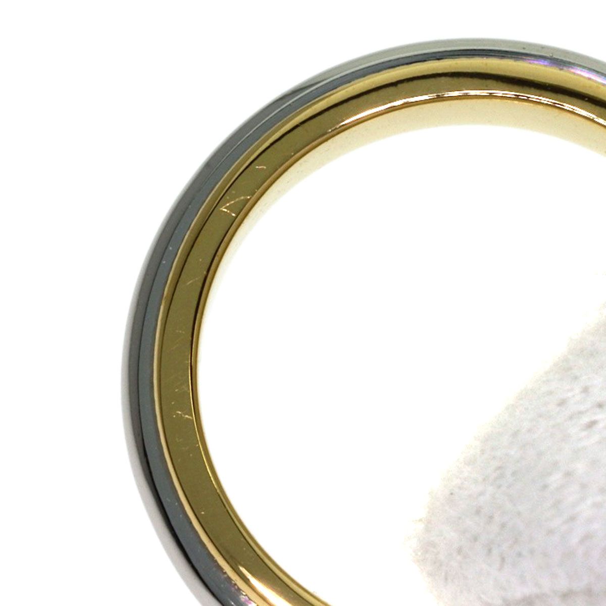 Tiffany & Co Mil Gray Ring 18k Yellow Gold — view 7