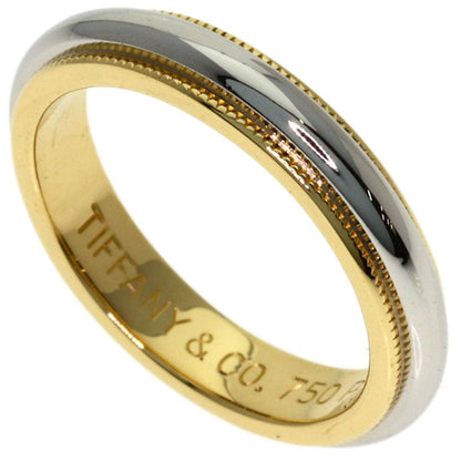 Tiffany & Co Mil Gray Ring 18k Yellow Gold