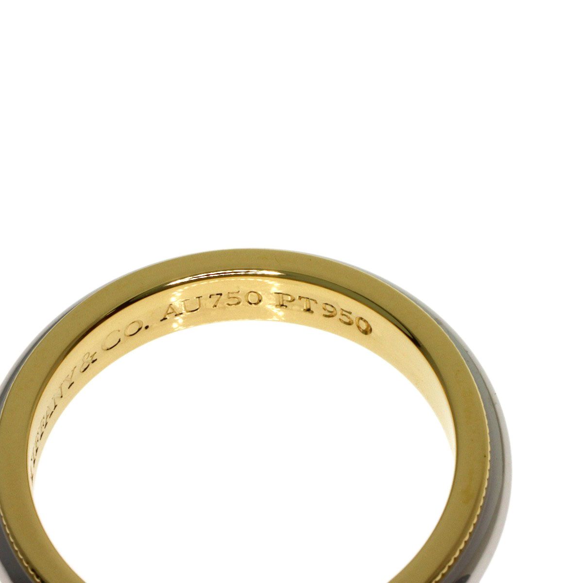 Tiffany & Co Mil Gray Ring 18k Yellow Gold — view 5