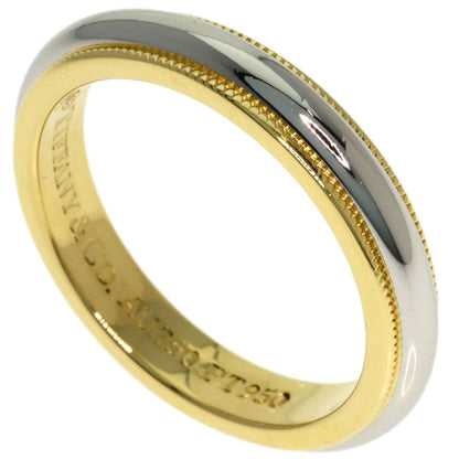 Tiffany & Co Mil Gray Ring 18k Yellow Gold