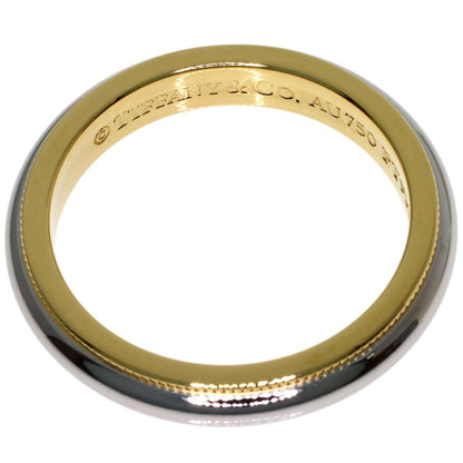 Tiffany & Co Mil Gray Ring 18k Yellow Gold — view 4