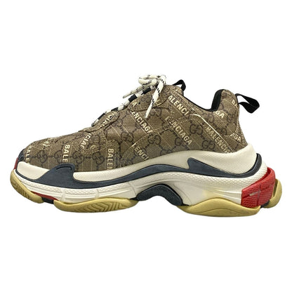 Gucci Sneakers the Hacka Project Triple S Beige White Red Collaboration GG — view 3