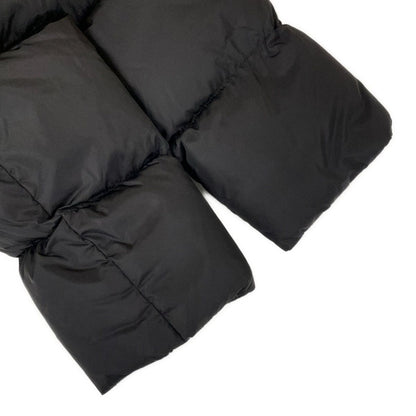 Moncler Down Jacket 0 XS Panamint Black Light Brown Long Sleeve Palm Angels Zip — view 8
