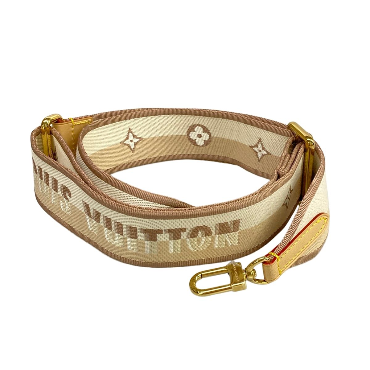 Louis Vuitton Shoulder Strap Beige White