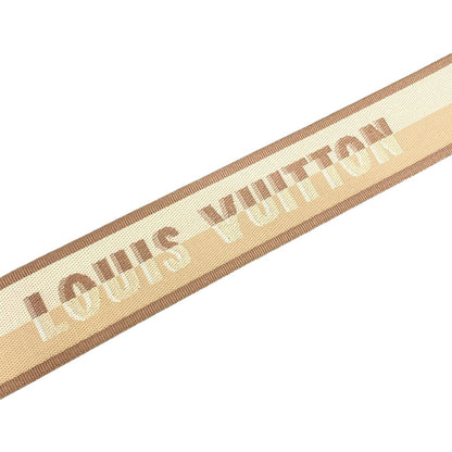 Louis Vuitton Shoulder Strap Beige White — view 5
