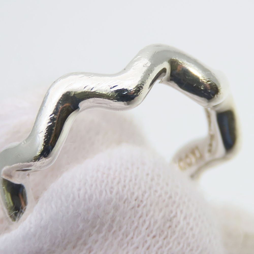 Tiffany & Co Ring Zigzag Wave 925 Sterling Silver Paloma Picasso — view 6