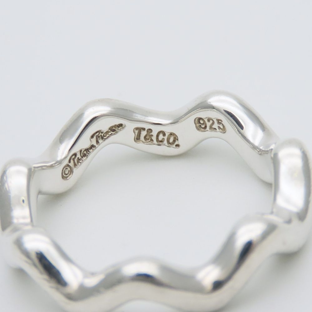 Tiffany & Co Ring Zigzag Wave 925 Sterling Silver Paloma Picasso — view 5