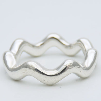 Tiffany & Co Ring Zigzag Wave 925 Sterling Silver Paloma Picasso — view 3