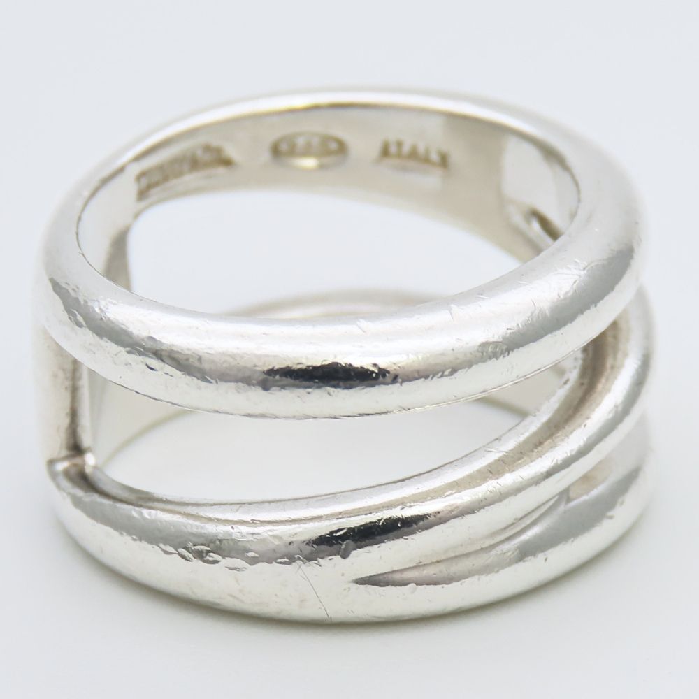 Tiffany & Co Ring Diagonal 925 Sterling Silver — view 2