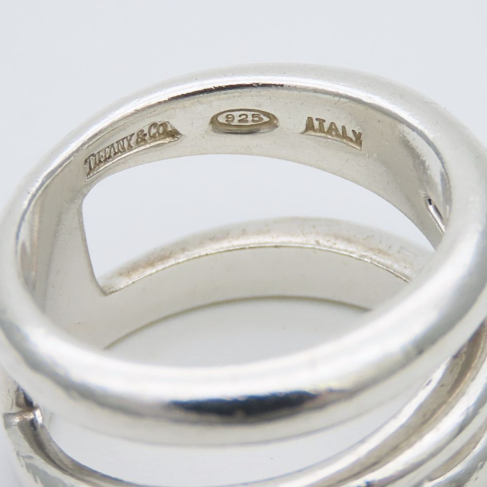 Tiffany & Co Ring Diagonal 925 Sterling Silver — view 5