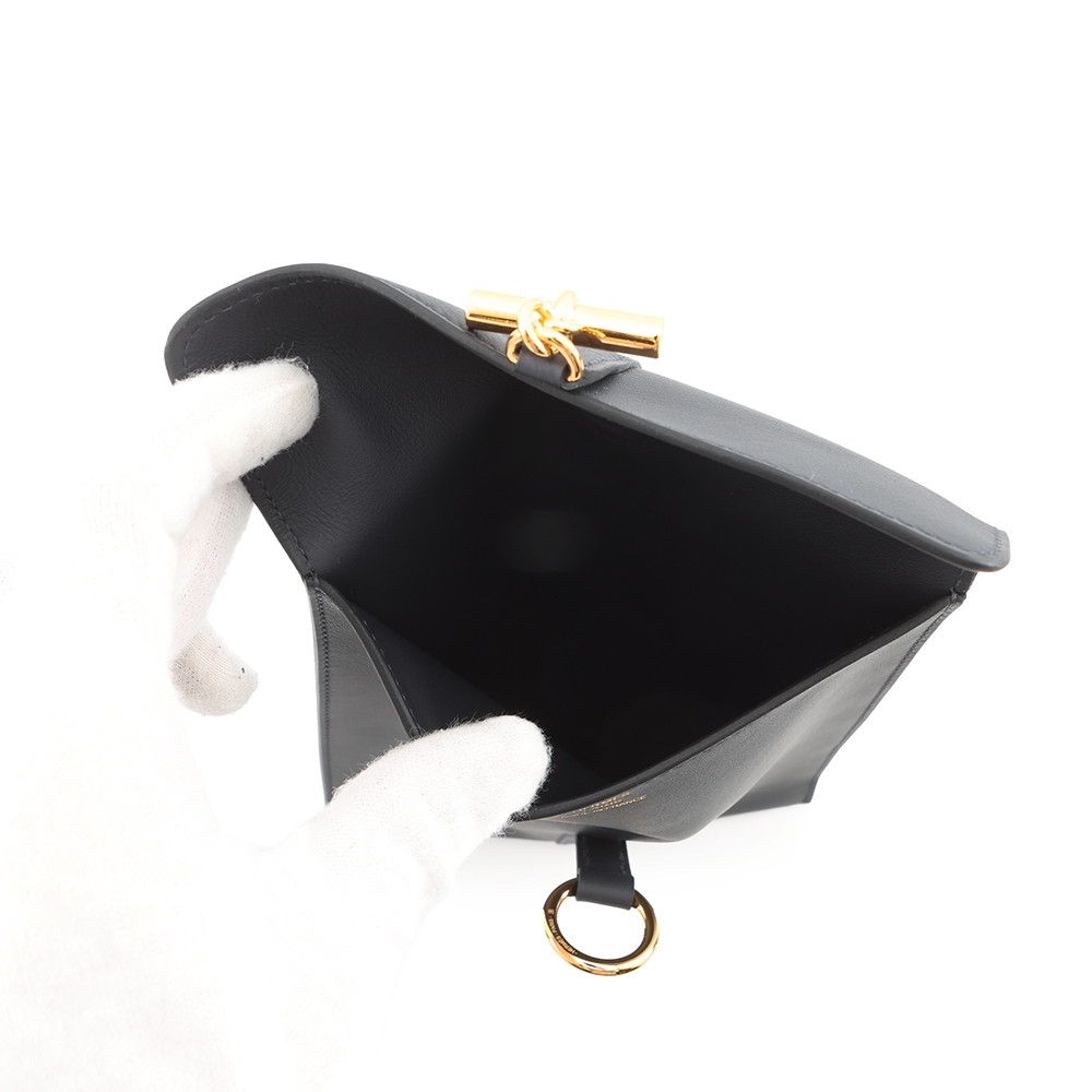 Hermes Shoulder Bag Glenan to Go Canvas Gold Swift — view 6