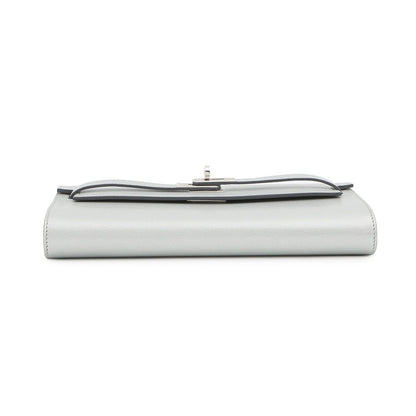 Hermes Kelly Wallet Long to Go Arjan Silver Chevresham Kira — view 3
