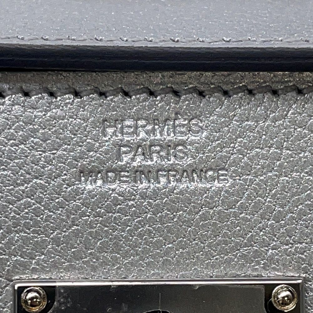 Hermes Kelly Wallet Long to Go Arjan Silver Chevresham Kira — view 8