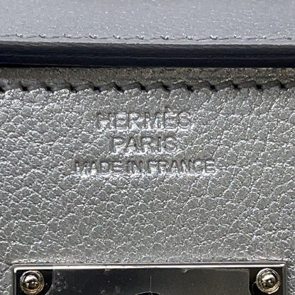 Hermes Kelly Wallet Long to Go Arjan Silver Chevresham Kira — view 8