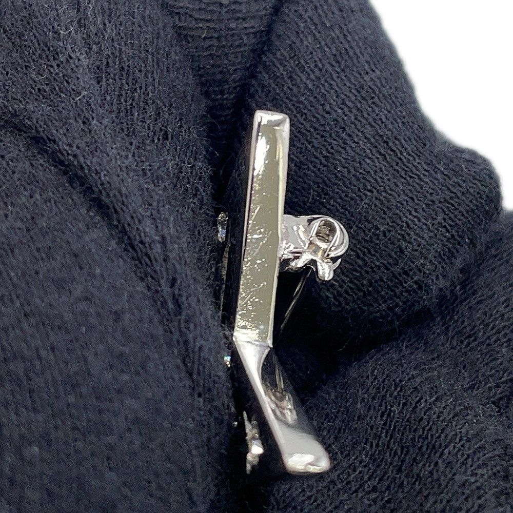 Chanel Brooch CC Logo Star Line Stone 06c — view 6