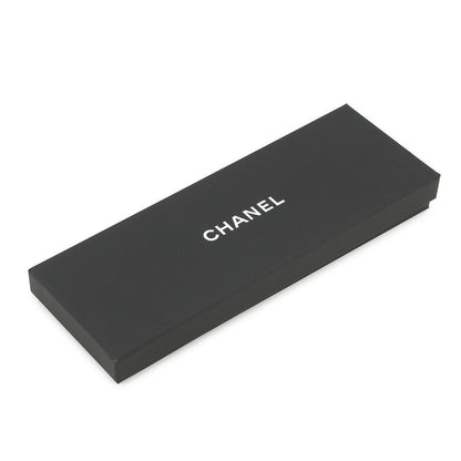 Chanel Scarf CC Logo Camellia All Over Pattern Silk Black — view 9