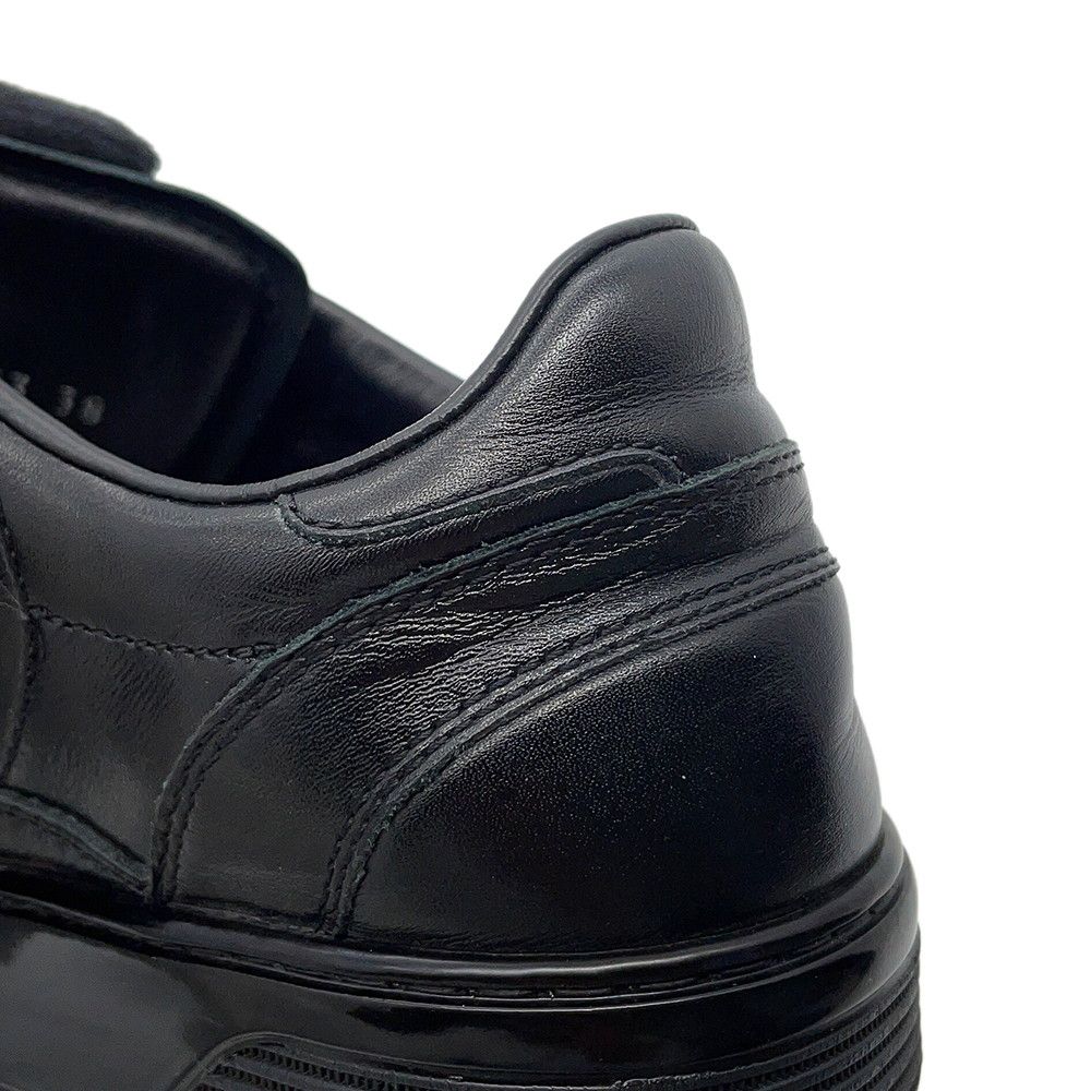 Chanel Sneakers CC Logo 38 Calfskin Shoes Black — view 6