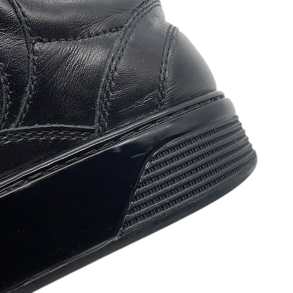 Chanel Sneakers CC Logo 38 Calfskin Shoes Black — view 5