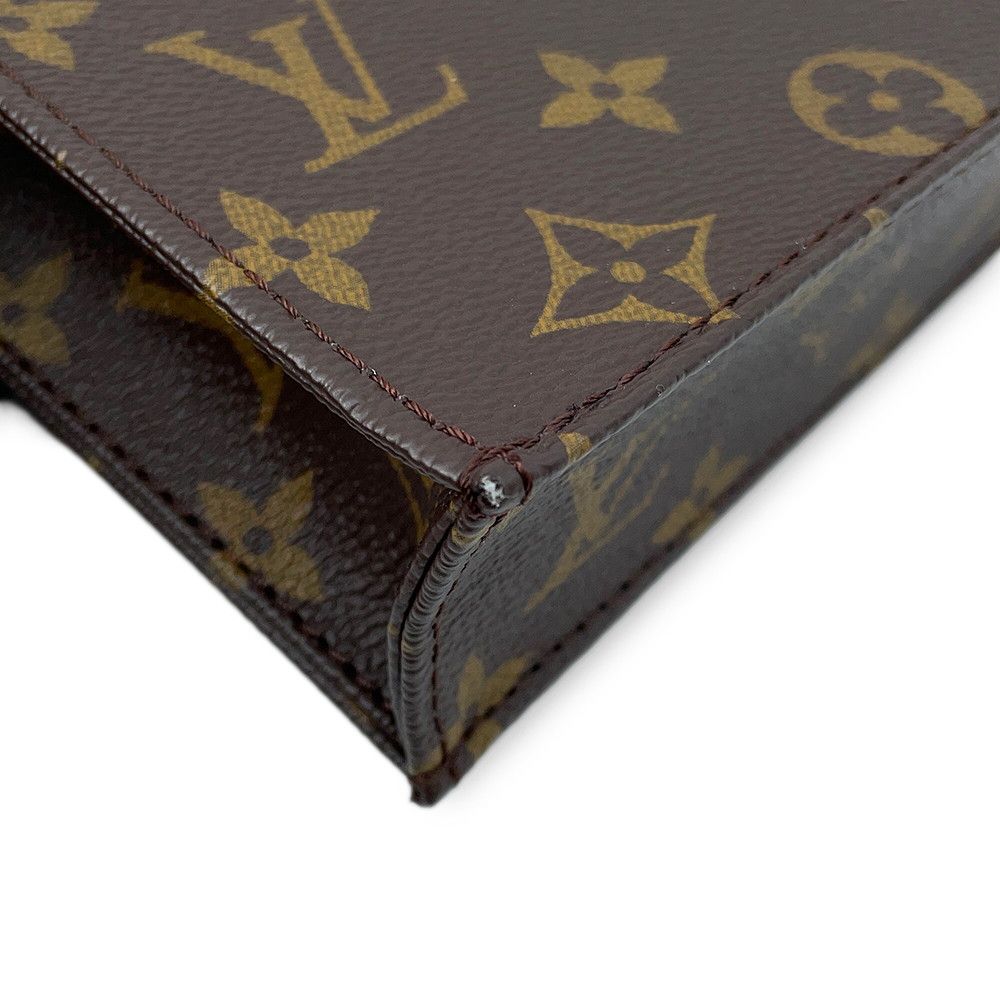 Louis Vuitton Monogram Petite Sac Plat Mini Bag 2-Way — view 7