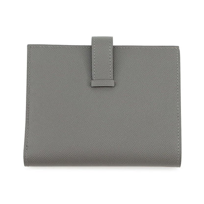 Hermes Bifold Wallet Bearn Compact Grimeia Silver Vo Madame — view 3