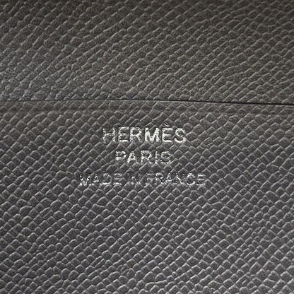 Hermes Bifold Wallet Bearn Compact Grimeia Silver Vo Madame — view 8