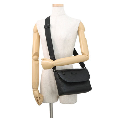 Louis Vuitton Shoulder Bag Monogram Shadow Pulse Messenger Black — view 4