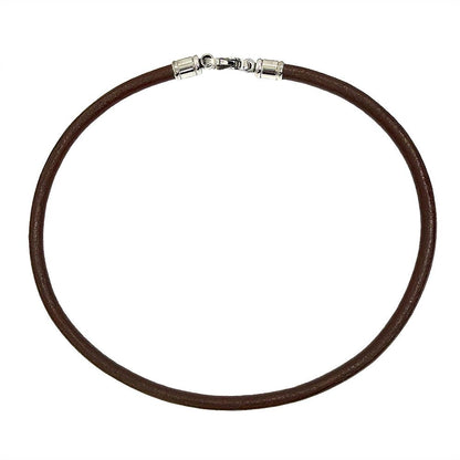 Bvlgari Leather Choker Necklace