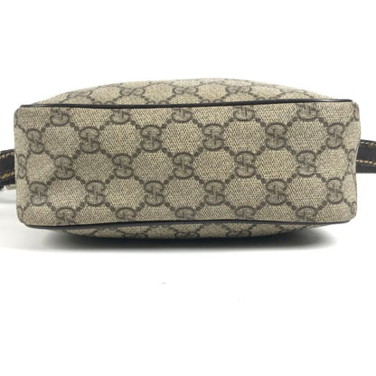Gucci Shoulder Bag GG Supreme Logo Canvas Beige — view 5