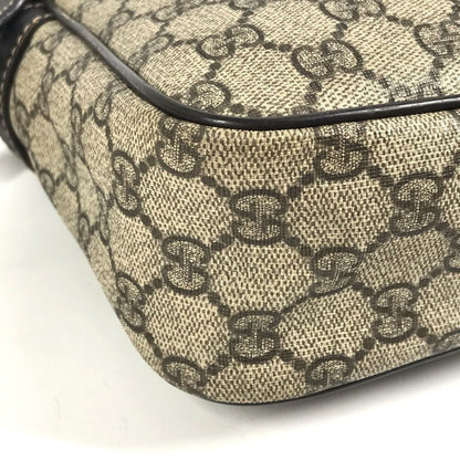 Gucci Shoulder Bag GG Supreme Logo Canvas Beige — view 7