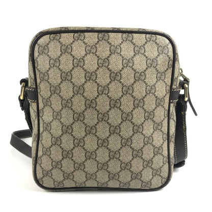 Gucci Shoulder Bag GG Supreme Logo Canvas Beige — view 2