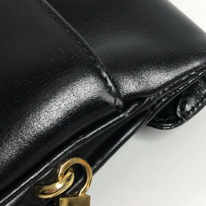 Gucci Shoulder Bag Logo 004 056 Leather Black — view 2