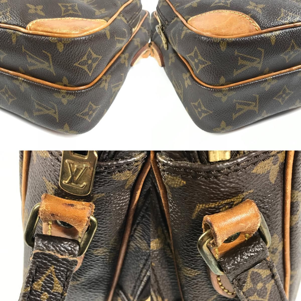 Louis Vuitton Shoulder Bag Amazon Monogram Canvas Brown — view 7