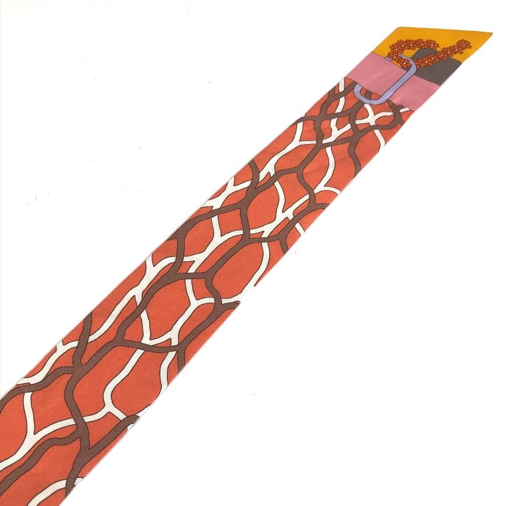 Hermes Scarf Twilly Tiri Silk Multicolor — view 7