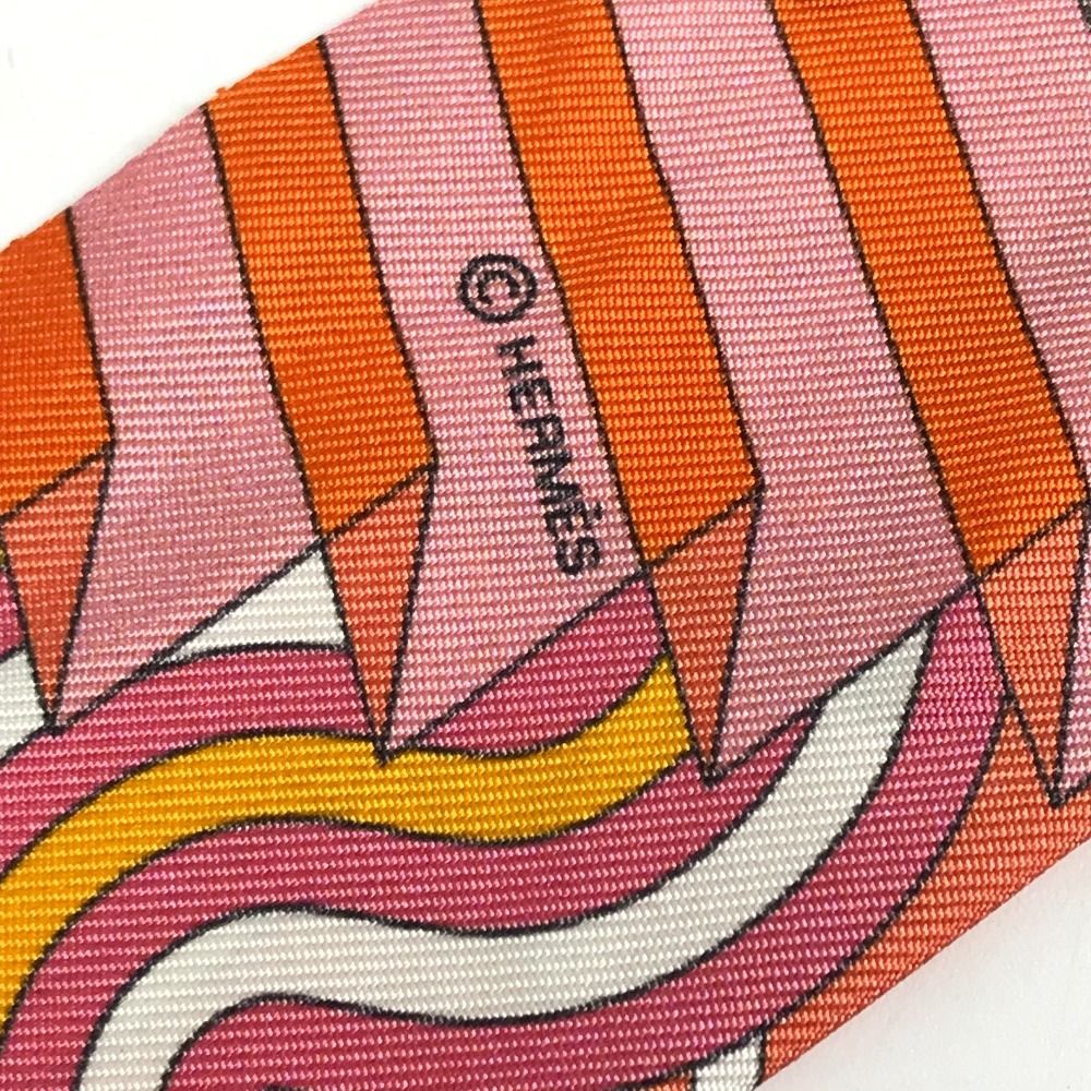 Hermes Scarf Twilly Tiri Silk Multicolor — view 4