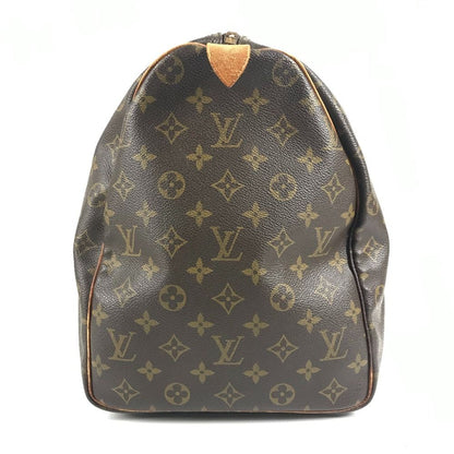 Louis Vuitton Boston Bag Keepall 50 Monogram Canvas Brown — view 3