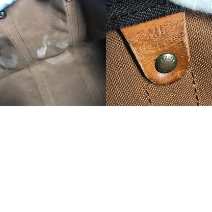 Louis Vuitton Boston Bag Keepall 50 Monogram Canvas Brown — view 9