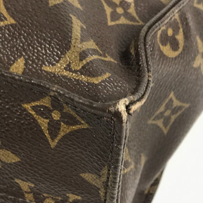 Louis Vuitton Handbag Sac Plat Monogram Canvas Brown — view 6