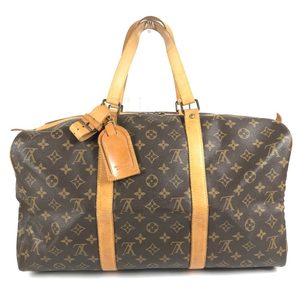 Louis Vuitton Boston Bag Sac Super 45 Monogram Canvas Brown — view 2